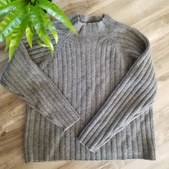 J. Crew Sweaters - J. Crew size M lambswool sweater gray